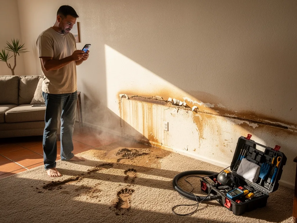 DIY vs calling a pro for typical water damage scenarios